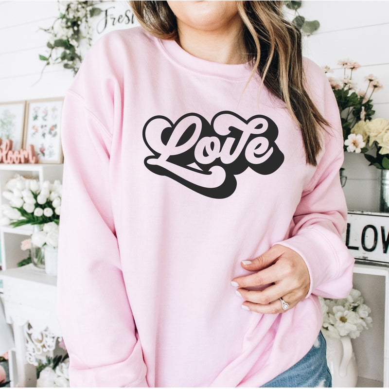 Love Crewneck Sweatshirt