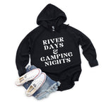 River Days and Camping Nights - Lightweight Hoodie